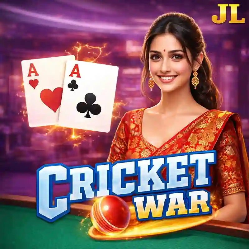 Cricket War game interface on bigbunny casino