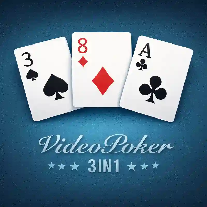 Videopoker 3in1 Casino Game