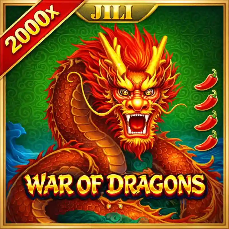 War Of Dragons Slot Game Logo